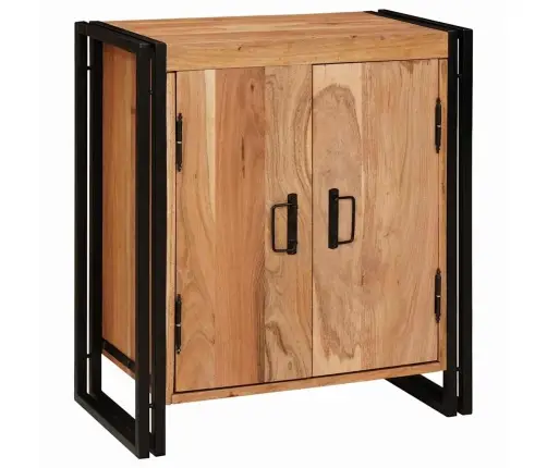 Nakts Skapītis Brūna 38 X 33 X 58 Cm Akācijas Masīvkoks Vidaxl