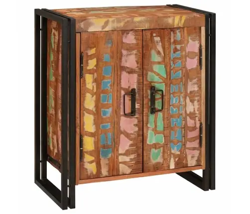 Öölambi Kapp Mitmevärviline 66 X 35 X 76 Cm Taastatud Puit