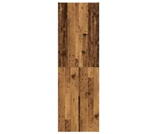 Augstais Skapītis, Veca Koka, 60X32X190 Cm, Inženierijas Koks Vidaxl