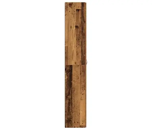 Augstais Skapītis, Veca Koka, 60X32X190 Cm, Inženierijas Koks Vidaxl