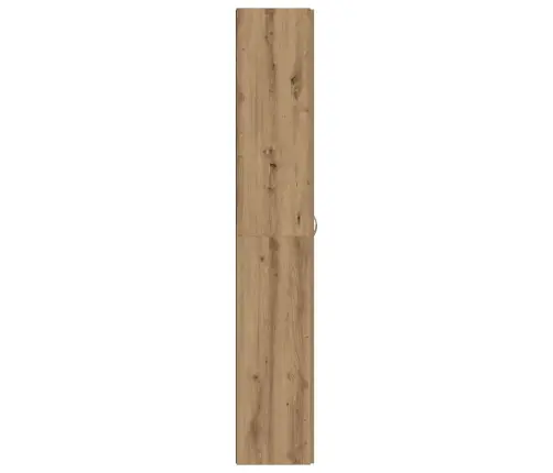 Augstais Skapītis, Koka Krāsa, 60X32X190 Cm, Inženierijas Koks Vidaxl