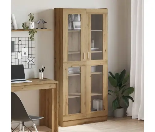 Augstais Skapītis Koka Krāsa 82,5X30,5X150 Cm Inženierijas Koks Vidaxl