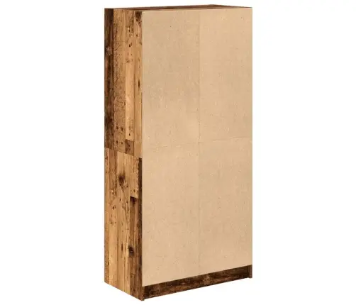Komoda Su Durelėmis, Medienos, 68X37X142cm Apdirbta Mediena