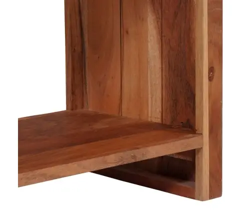 Raamatukapp 3 Pcs Pruun 80 X 30 X 110 Cm Akaatsiapuit