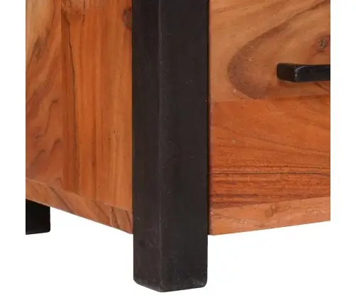 Kõide Sahtliga 3 Pcs Pruun 110 X 30 X 75 Cm Akaatsiapuit