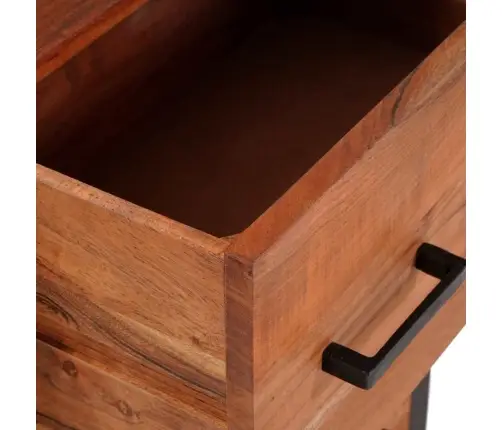 Kõide Sahtliga 3 Pcs Pruun 55 X 30 X 75 Cm Akaatsiapuit