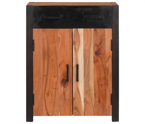 Puse 2 Pcs Brūna 110 X 30 X 75 Cm Akācijas Masīvkoks Vidaxl