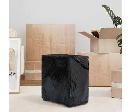 Stretch Film 6 Vnt Juoda 17 Μm 50 Cm X 300 M