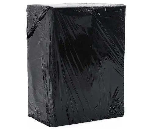 Stretch Film 6 Gab Melns 23 Μm 50 Cm X 300 M Vidaxl