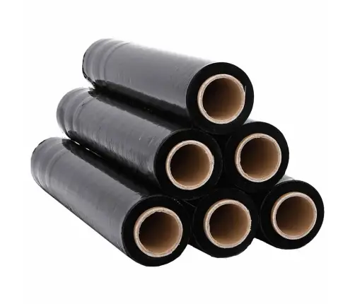 Stretch Film 6 Gab Melna 30 Μm 50 Cm X 300 M Vidaxl