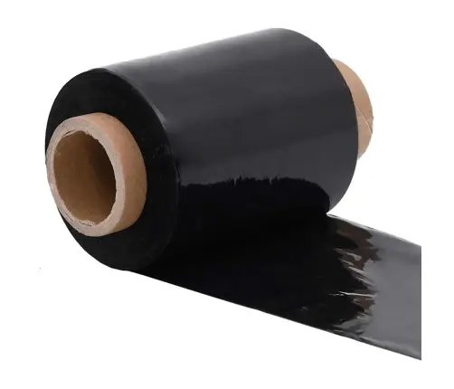 Stretch Films 10 Vnt Juodos 23 Μm 10 Cm X 150 M