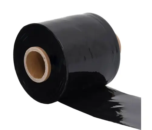 Stretch Films 10 Vnt Juodos 23 Μm 10 Cm X 300 M