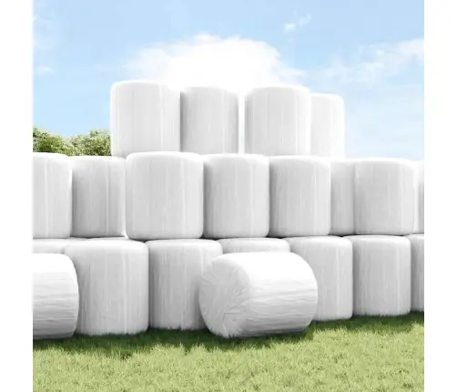 Lauksaimniecības Elastīga Plēve, Balta 25 Μm 75 Cm X 1500 M Vidaxl
