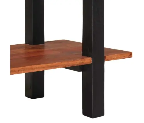 Konsolinis Stalas Su Lentyna Su Saugykla Ruda 110 X 30 X 75 Cm Konsolinis Stalas Su Lentyna Su Saugykla Ruda 110 X 30 X 75 Cm