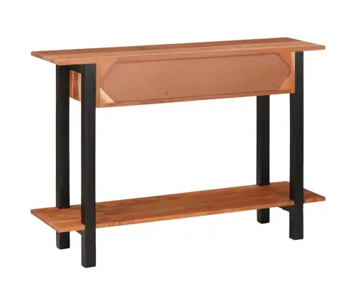 Konsoles Galds Brūna 110 X 30 X 75 Cm Akācijas Masīvkoks Vidaxl