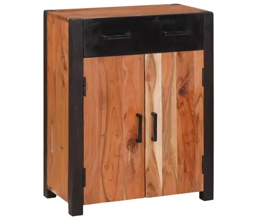 Bufetes Un Sānu Galdi Brūna 55 X 30 X 75 Cm Akācijas Masīvkoks Vidaxl