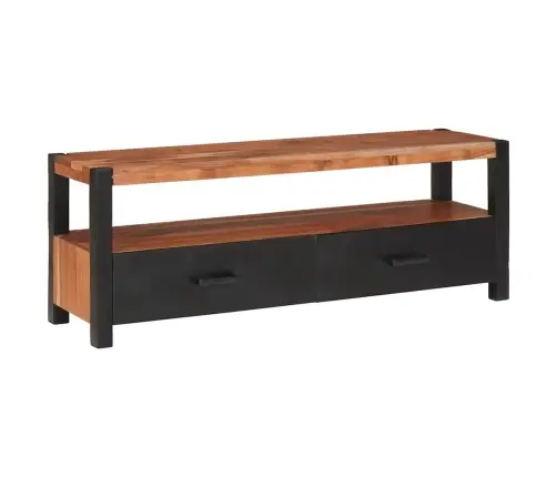 Multimediju Uzglabāšanas Skapis Brūna Akācijas Masīvkoks Vidaxl