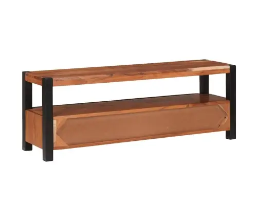 Multimediju Uzglabāšanas Skapis Brūna Akācijas Masīvkoks Vidaxl