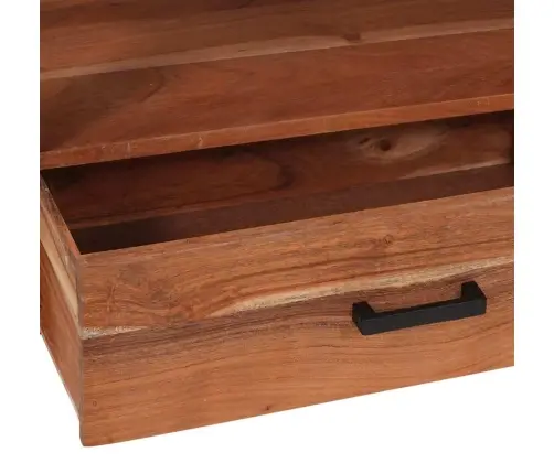 Mediju Uzglabāšanas Skapji Un Plaukti Brūna 110 X 30 X 40 Cm Vidaxl