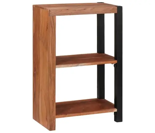 Grāmatu Plaukts Brūna 50 X 30 X 75 Cm Akācijas Masīvkoks Vidaxl