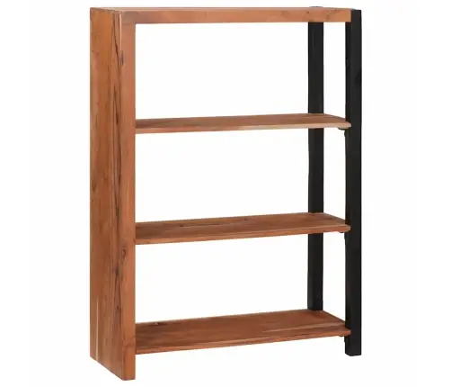 Grāmatu Plaukts Brūna 80 X 30 X 110 Cm Akācijas Masīvkoks Vidaxl