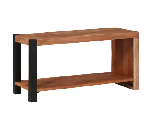 Knygų Lentyna Ruda 80 X 30 X 40 Cm Kietos Akacijos Mediena