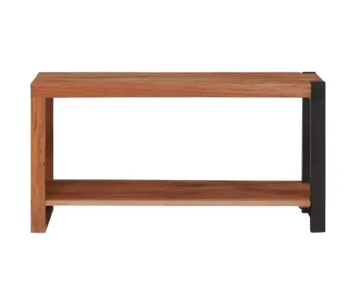 Knygų Lentyna Ruda 80 X 30 X 40 Cm Kietos Akacijos Mediena