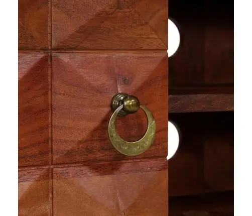 Mediju Uzglabāšanas Skapji Un Plaukti Brūna 112 X 30 X 48 Cm Vidaxl