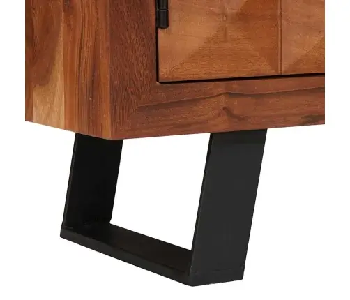 Mediju Uzglabāšanas Skapji Un Plaukti Brūna 112 X 30 X 48 Cm Vidaxl