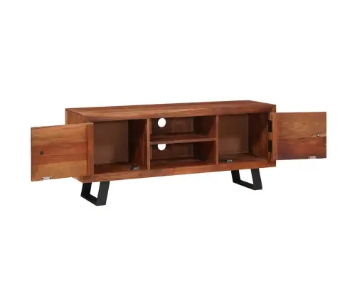 Mediju Uzglabāšanas Skapji Un Plaukti Brūna 112 X 30 X 48 Cm Vidaxl