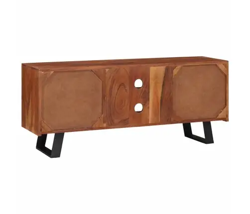 Mediju Uzglabāšanas Skapji Un Plaukti Brūna 112 X 30 X 48 Cm Vidaxl