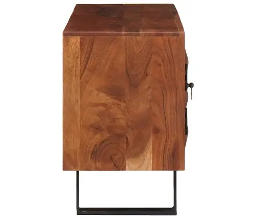 Mediju Uzglabāšanas Skapji Un Plaukti Brūna 112 X 30 X 48 Cm Vidaxl