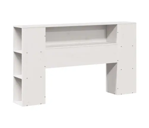 Gulta Ar Grāmatu Plauktu, Bez Matrača, 120X200 Cm, Priedes Koks Vidaxl