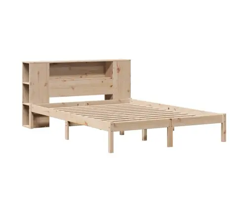 Riiuliga Voodiraam Ilma Madratsita, 140X200 cm Männipuit