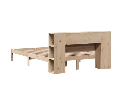 Riiuliga Voodiraam Ilma Madratsita, 140X200 cm Männipuit