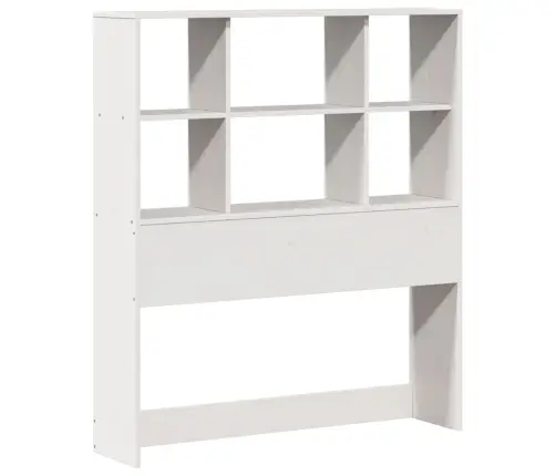 Gulta Ar Grāmatu Plauktu, Bez Matrača, 90X200 Cm, Priedes Koks Vidaxl