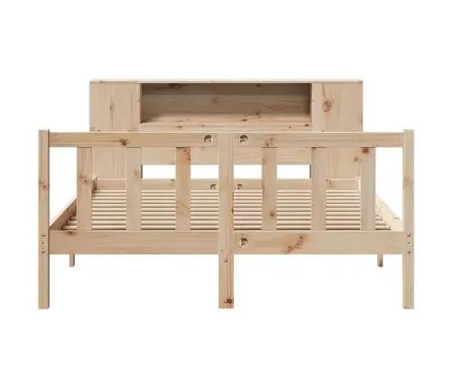 Riiuliga Voodiraam Ilma Madratsita, 120X200 cm Männipuit