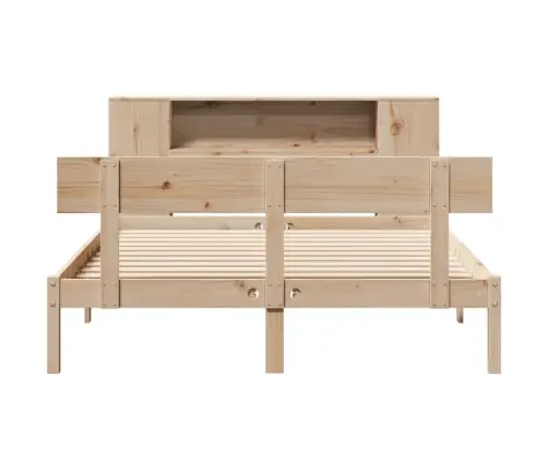 Riiuliga Voodiraam Ilma Madratsita, 140X200 cm Männipuit