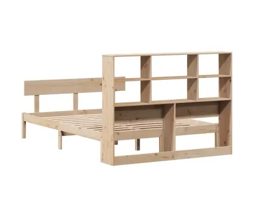 Riiuliga Voodiraam Ilma Madratsita, 160X200 cm Männipuit