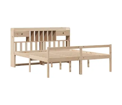 Riiuliga Voodiraam Ilma Madratsita, 180X200 cm Männipuit