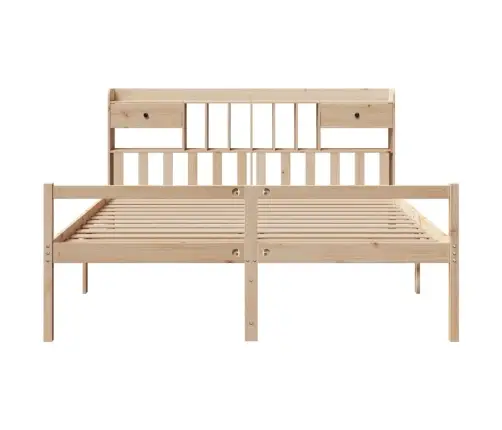 Riiuliga Voodiraam Ilma Madratsita, 180X200 cm Männipuit