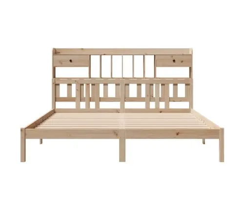 Riiuliga Voodiraam Ilma Madratsita, 180X200 cm Männipuit