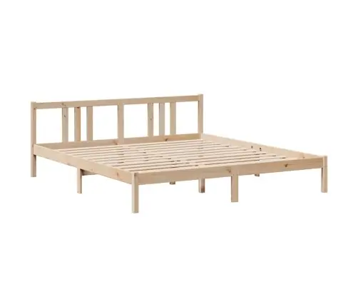 Riiuliga Voodiraam Ilma Madratsita, 180X200 cm Männipuit