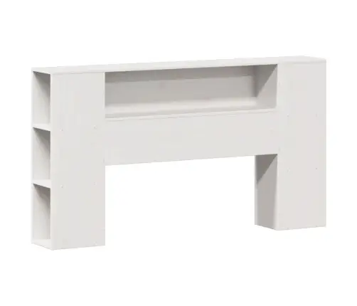 Gulta Ar Grāmatu Plauktu, Bez Matrača, 140X200 Cm, Priedes Koks Vidaxl