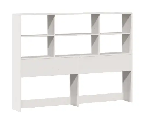 Gulta Ar Grāmatu Plauktu, Bez Matrača, 120X200 Cm, Priedes Koks Vidaxl