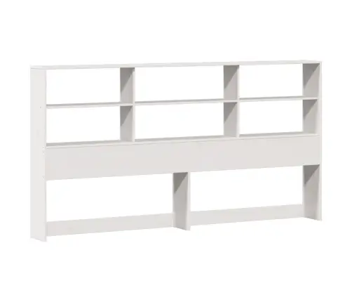 Gulta Ar Grāmatu Plauktu, Bez Matrača, 180X200 Cm, Priedes Koks Vidaxl