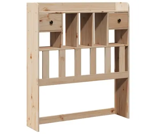 Riiuliga Voodiraam Ilma Madratsita, 75X190 cm Männipuit