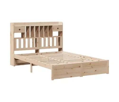 Riiuliga Voodiraam Ilma Madratsita, 160X200 cm Männipuit