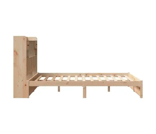 Riiuliga Voodiraam Ilma Madratsita, 160X200 cm Männipuit