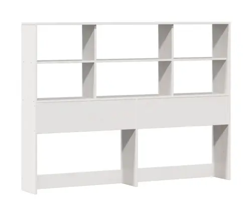 Gulta Ar Grāmatu Plauktu, Bez Matrača, 160X200 Cm, Priedes Koks Vidaxl